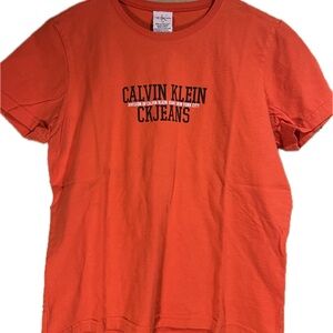 Vintage Calvin Klein Orange T-Shirt